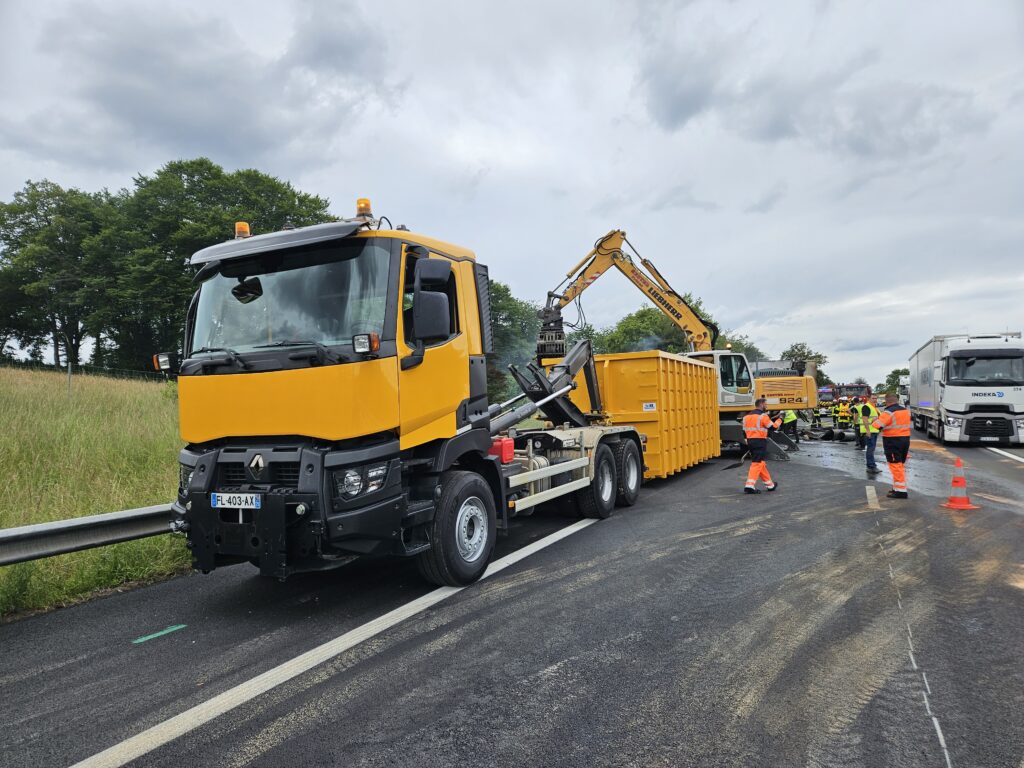Intervention sur A36