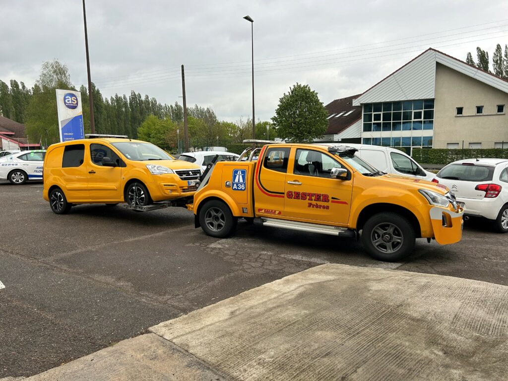 Remorquage avec ISUZU DMAX