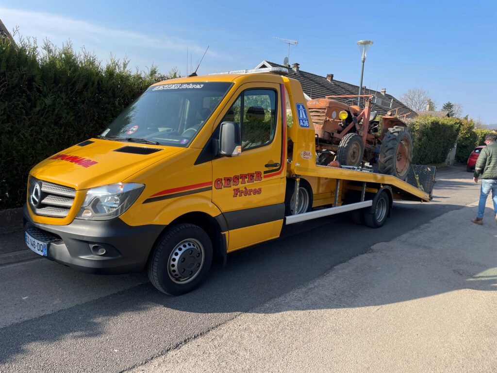 Remorquage avec MERCEDES SPRINTER
